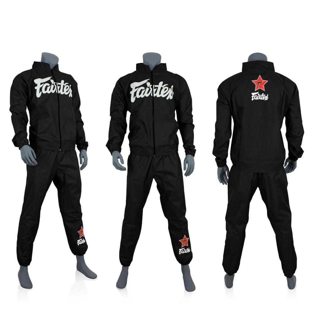 VS2 SAUNA EŞOFMANI SİYAH MEDİUM
