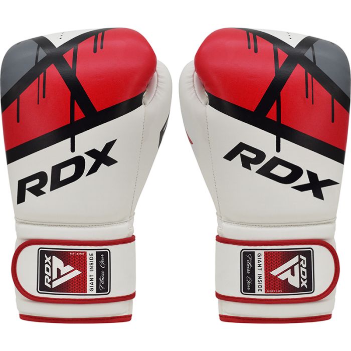 EGO F7 BOKS ELDİVENİ - RDX - BEYAZ/KIRMIZI - 8 OZ