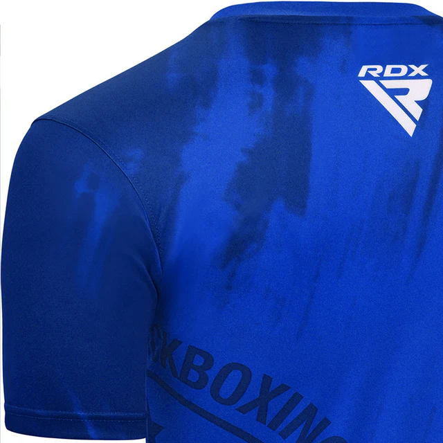 RDX T1 WAKO Onaylı Spor Tişört Profesyonel Kick Boks ve Dövüş Sporları Antrenman Tişörtü