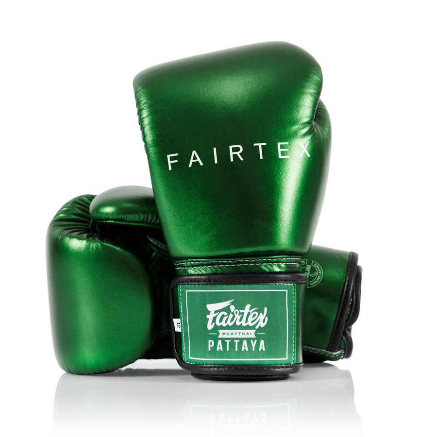 Fairtex BGV22 Metallic Serisi Boks Eldiveni Mikrofiber Antrenman ve Eşli Çalışma Eldiveni