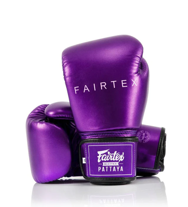 Fairtex BGV22 Metallic Serisi Boks Eldiveni Mikrofiber Antrenman ve Eşli Çalışma Eldiveni