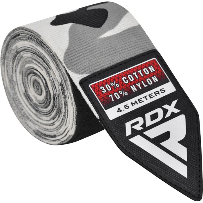 RDX Plus Kamuflaj Boks El Bandajı 4.5 Metre Profesyonel Bilek ve El Destek Bandajı