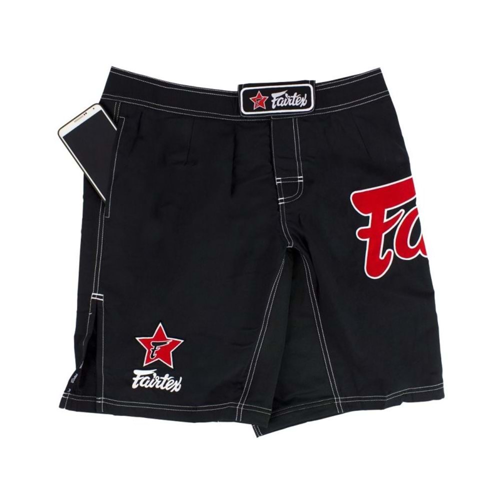 Fairtex AB1 Spor Şortu Siyah Antrenman ve Dövüş Sporları ŞortuBeden