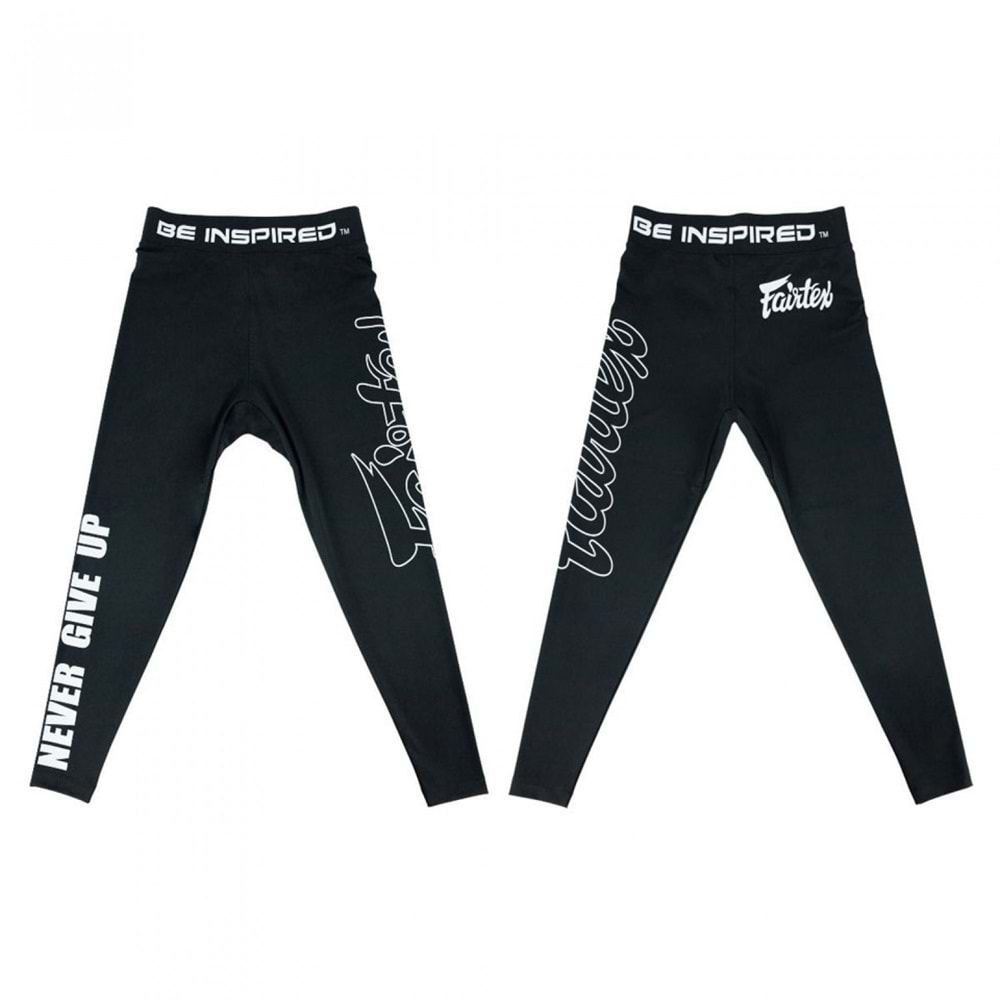 Fairtex CP2 Kadın Kompresyon Taytı Siyah Antrenman ve Fitness TaytıBeden