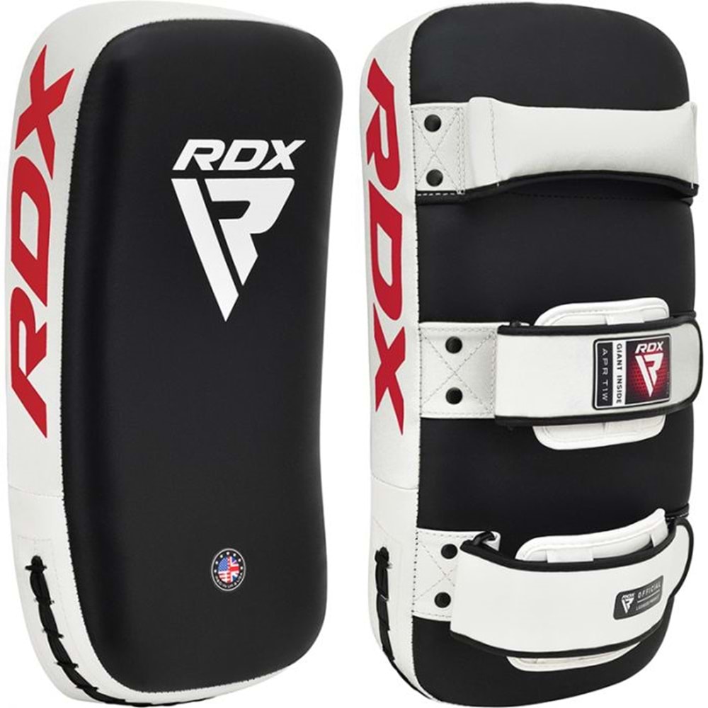 RDX APRT1 Muay Thai Darbe Lapası Mavi Profesyonel Kick Boks ve Muay Thai Antrenman Yastığı