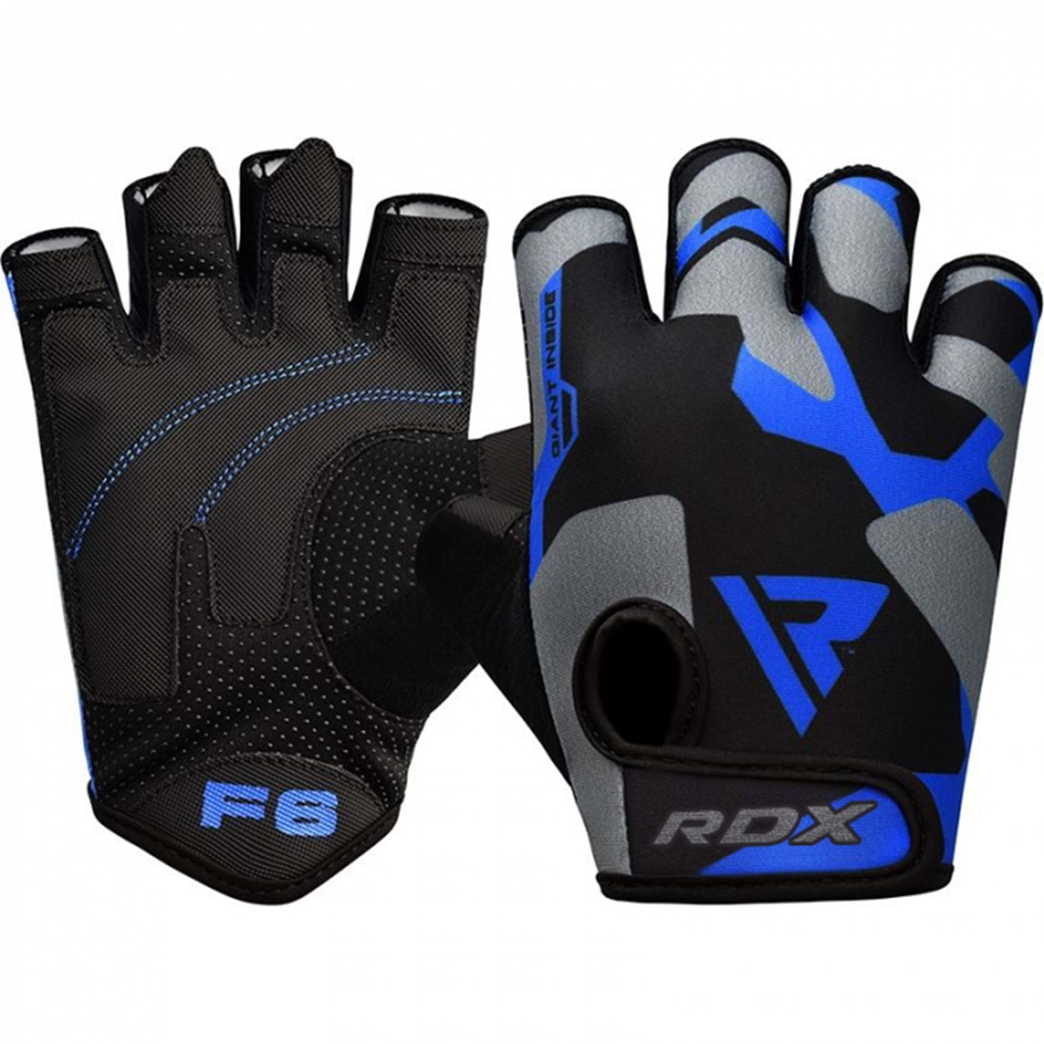 RDX F6 Fitness Eldiveni Agirlik Kaldirma ve Spor Salonu Antrenman Eldiveni