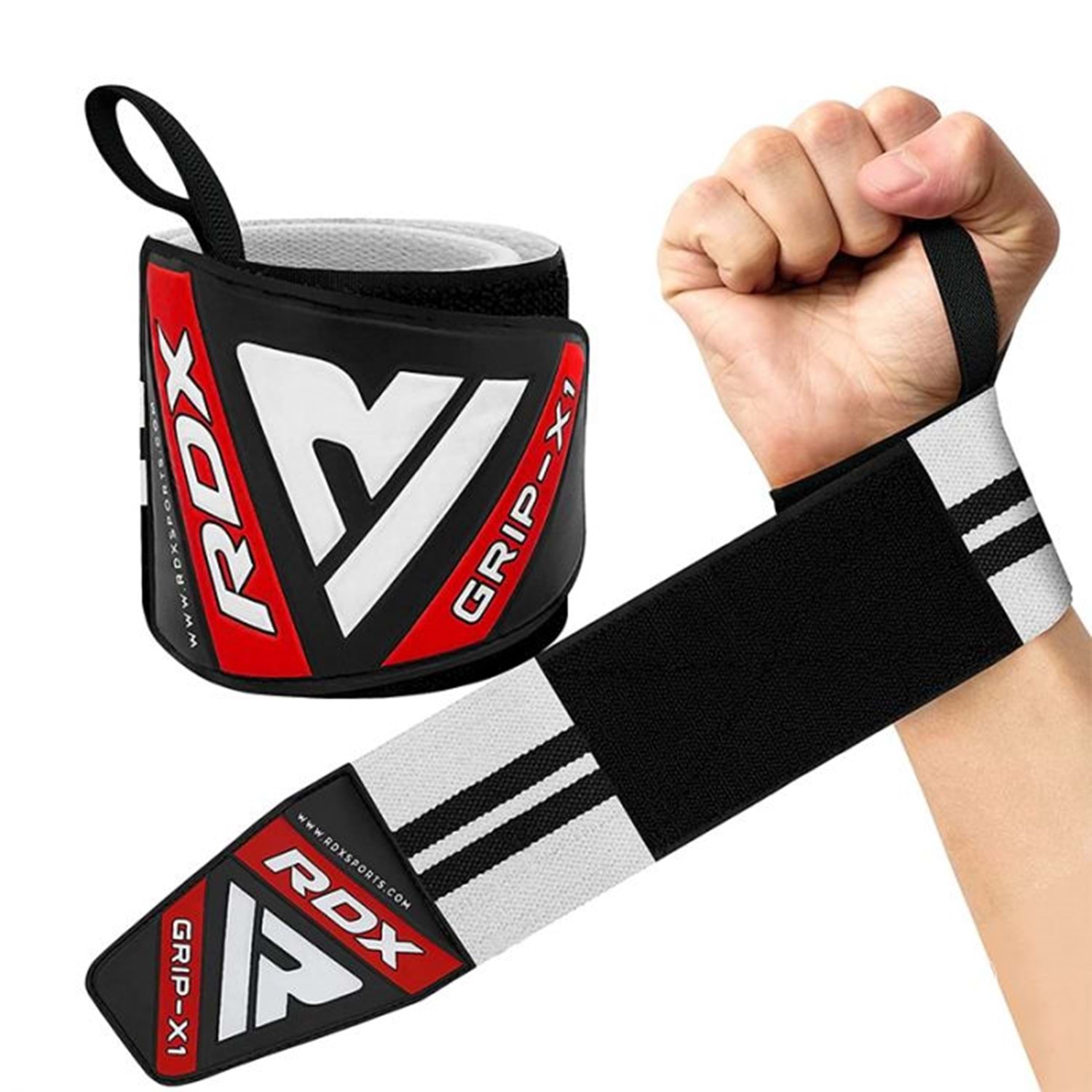 RDX WAH-W3 Bileklik Profesyonel Ağırlık Kaldırma ve Powerlifting Bilek Desteği