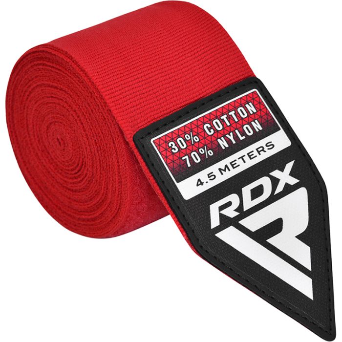 RDX Plus Boks El Bandajı Kırmızı Profesyonel Bilek ve El Destek