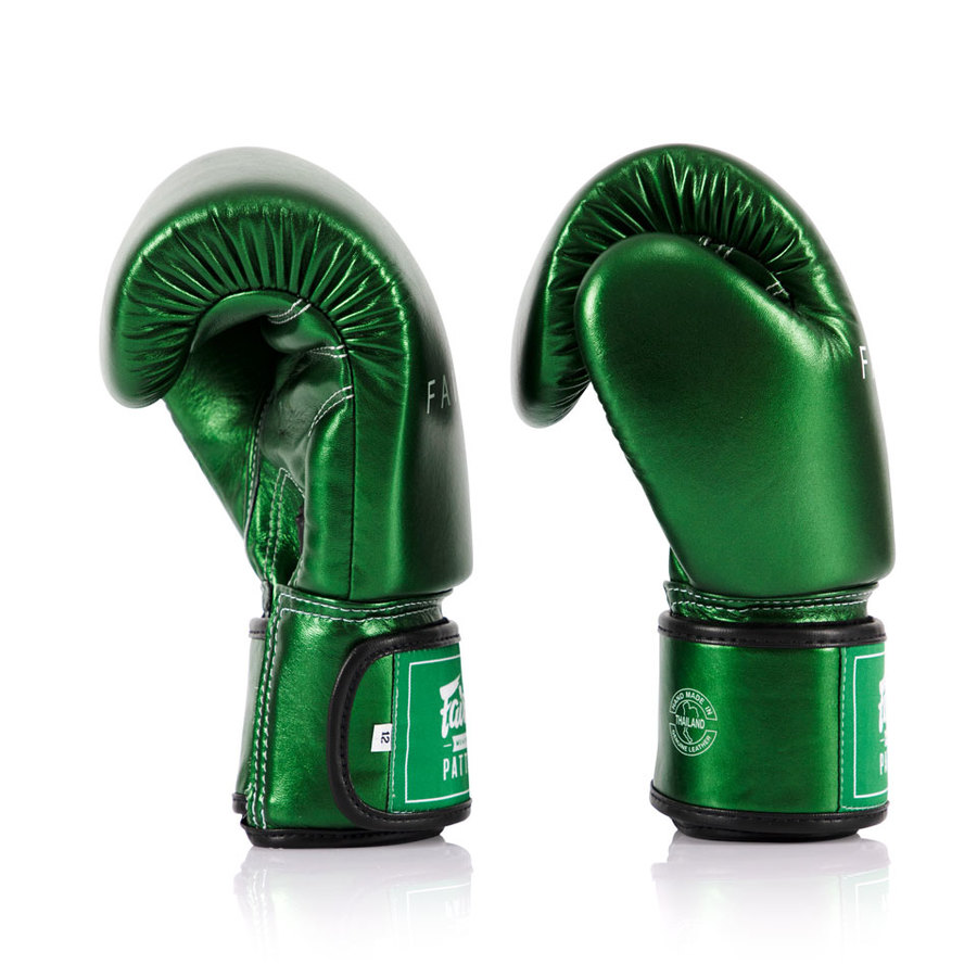 Fairtex BGV22 Metallic Serisi Boks Eldiveni Mikrofiber Antrenman ve Eşli Çalışma Eldiveni